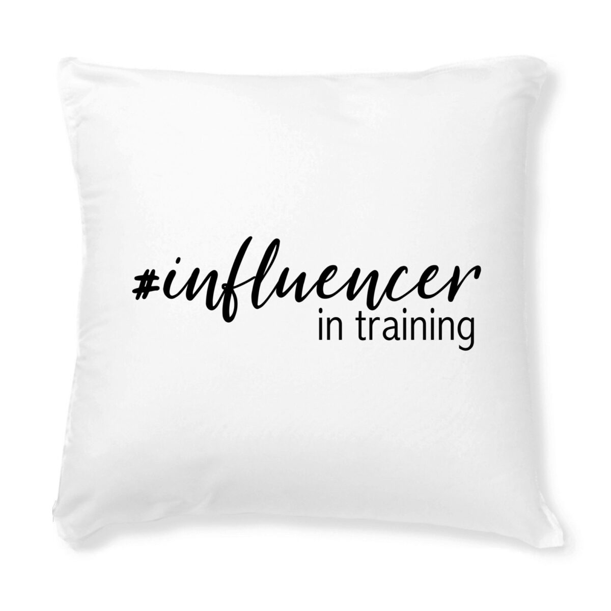 influencer in training cushion